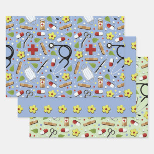 Doctor Gift Wrapping Paper Sheet