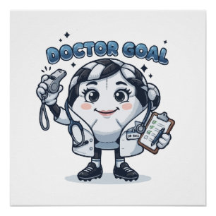 Doctor Goal Soccer Poster