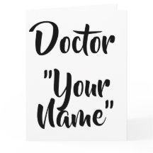 Doctor Graduation Card