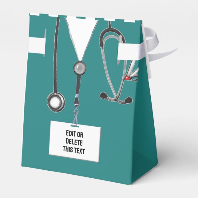 Doctor Graduation Favour Box (Back Side)