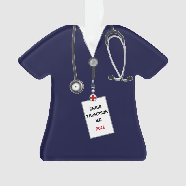 Doctor Graduation Keepsake 2024 Ornament (Front)