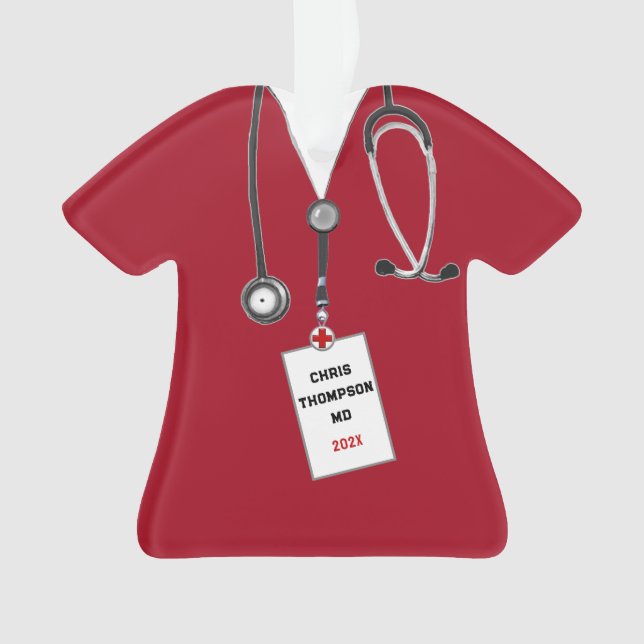 Doctor Graduation Keepsake 2024 Ornament (Front)