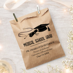 Doctor Graduation Party Goodie  Favour Bags