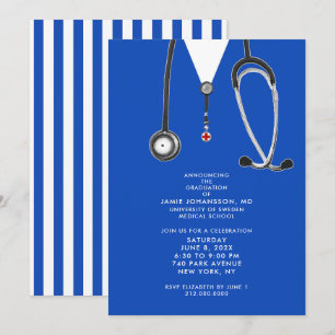 Doctor Graduation Party Invitations