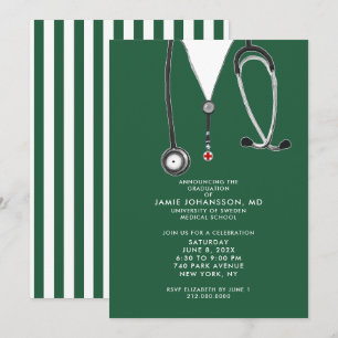 Doctor Graduation Party Invitations