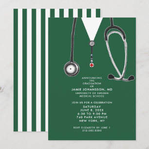 Doctor Graduation Party Invitations