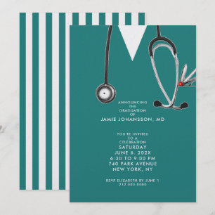 Doctor Graduation Party Invitations