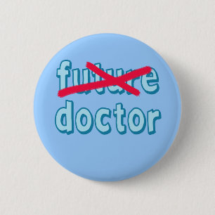 Doctor Graduation Products 6 Cm Round Badge