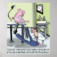 Doctor Handles Pulled Hamstring Unprofessionally