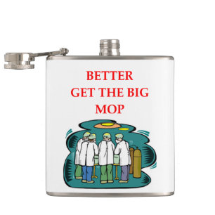 doctor hip flask