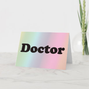 Doctor Holiday Card