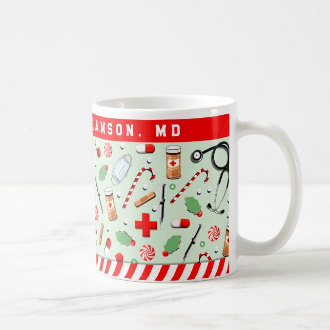 Doctor Holiday Coffee Mug (Right)