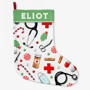 Doctor Holiday Gift Large Christmas Stoc Stocking