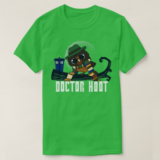 Doctor Hoot T-Shirt (Design Front)