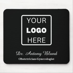 Doctor Hospital Clinic Logo w/ name and speciality Mouse Mat