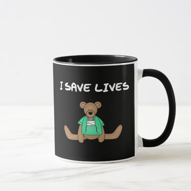 Doctor I Save Lives Mug (Right)