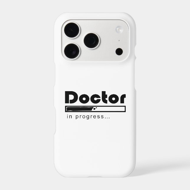 Doctor in Progress Loading Bar Funny Med Student (Back)