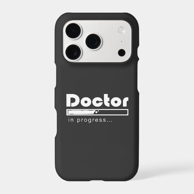 Doctor in Progress Loading Bar Funny Med Student (Back)