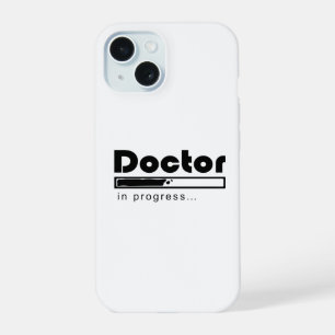 Doctor in Progress Loading Bar Funny Med Student iPhone 15 Case