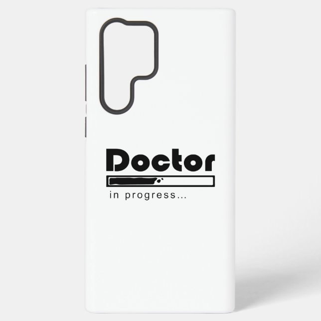 Doctor in Progress Loading Bar Funny Med Student Samsung Galaxy S22 Ultra Case (Back)