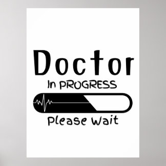 Doctor in Progress Please Wait  Poster