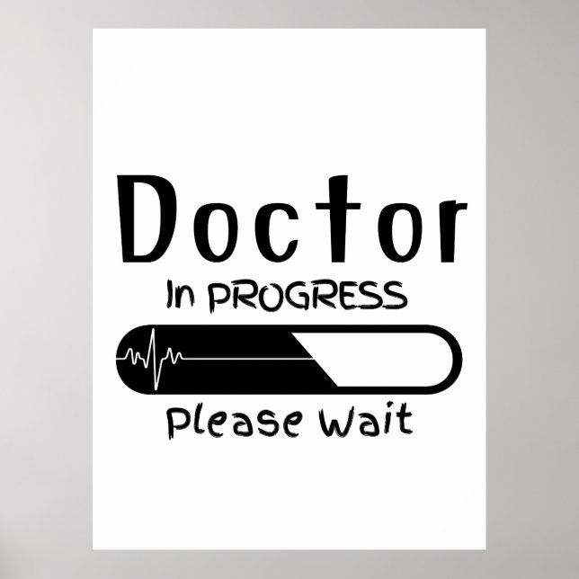 Doctor in Progress Please Wait  Poster (Front)