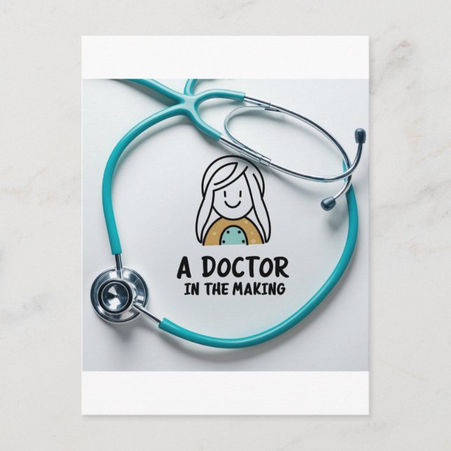 Doctor in the making postcard (Front)