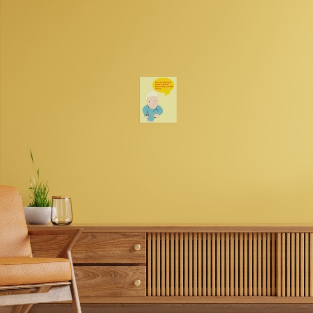Doctor Joke Poster (Living Room 2)