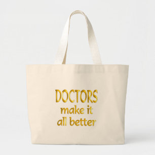 Doctor Large Tote Bag