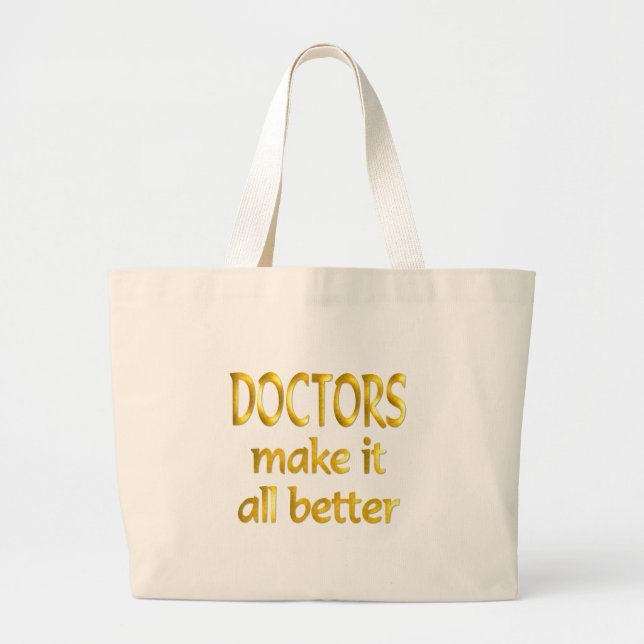 Doctor Large Tote Bag (Front)