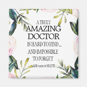 Doctor Leaving Gift Thank you Goodbye Appreciation Magnet