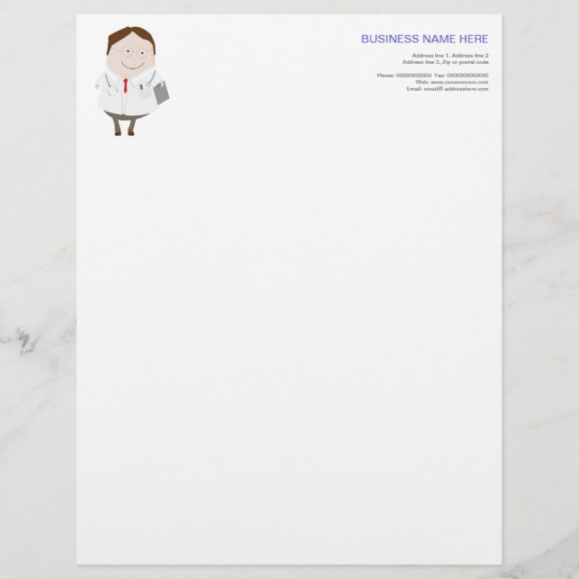 DOCTOR LETTERHEAD (Front)