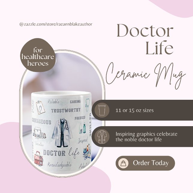 Doctor Life Ceramic Mug (Creator Uploaded)