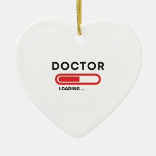 Doctor Loading  Ceramic Tree Decoration