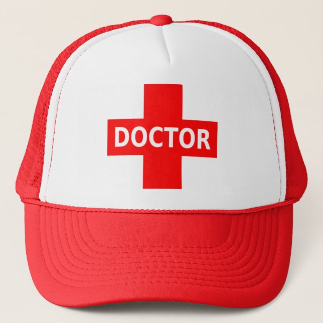 Doctor Logo Trucker Hat (Front)