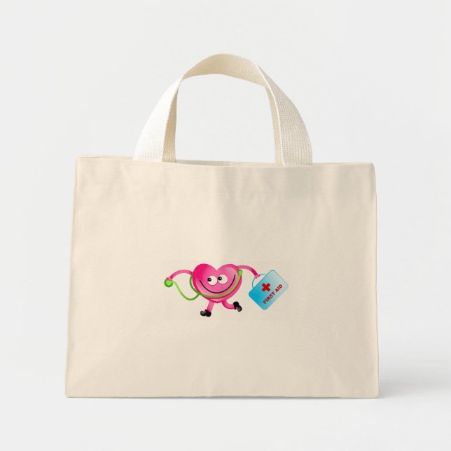 Doctor Love Mini Tote Bag (Front)