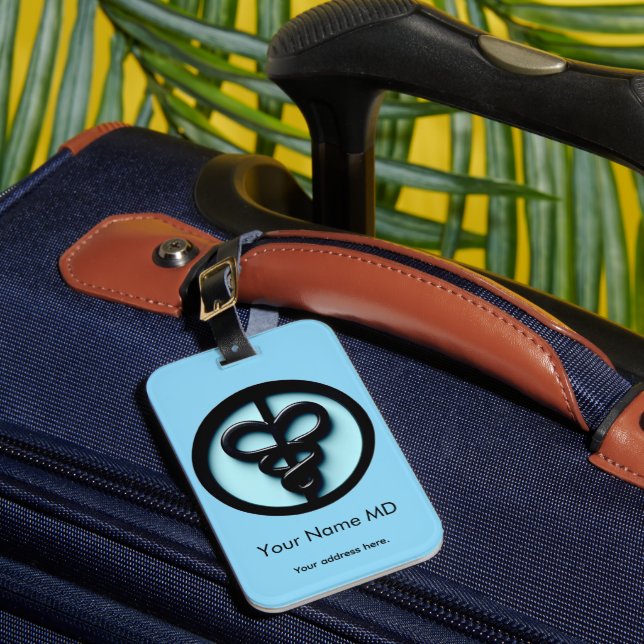 Doctor Luggage Tag (Front Insitu 1)