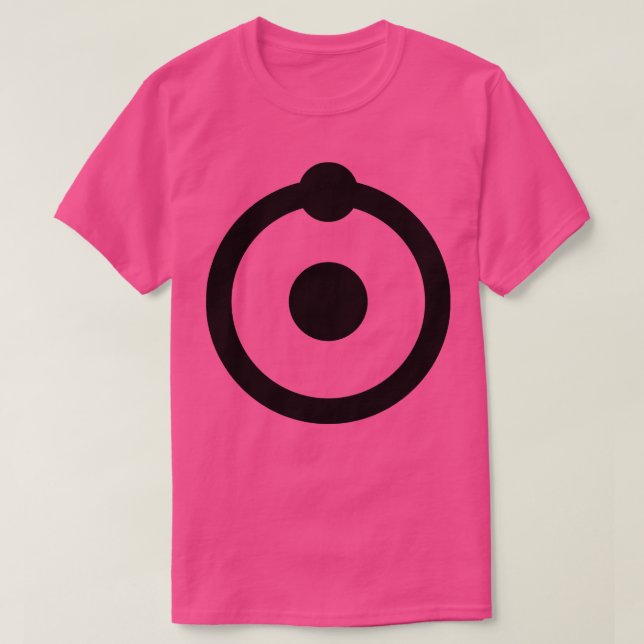 Doctor Manhattan Hydrogen Atom Symbol T-Shirt (Design Front)