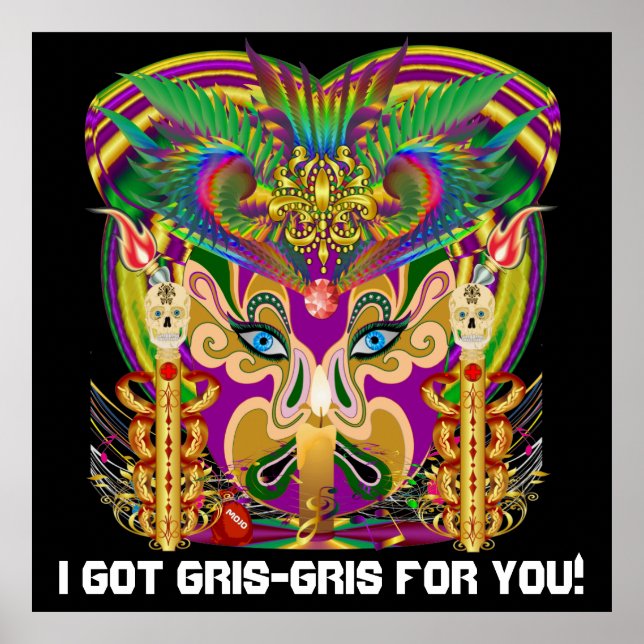 Doctor Mardi Gras Party Theme  Please View Notes Poster (Front)