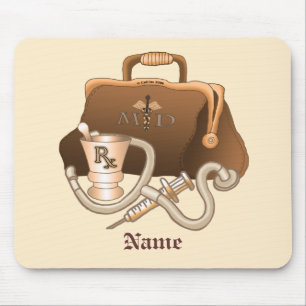 Doctor Medical Bag Mouse Mat