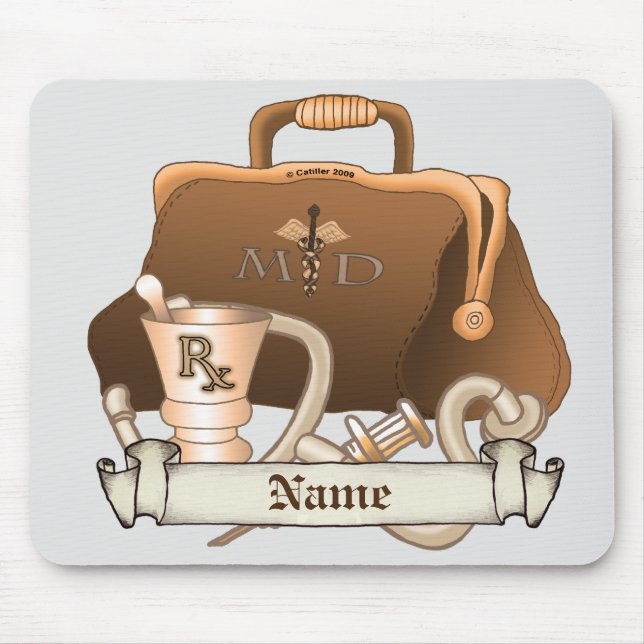 Doctor Medical Bag Mouse Mat (Front)