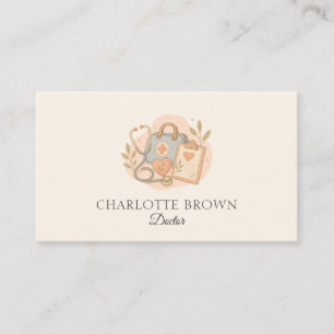Doctor Medical Healthcare Physician Clinic Business Card