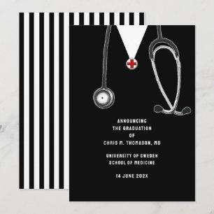 Doctor Medical School Graduation Announcement