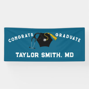 Doctor Medical School Graduation Banner