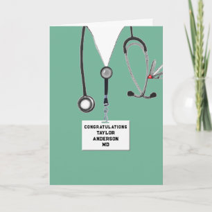 Doctor Medical School Graduation Card