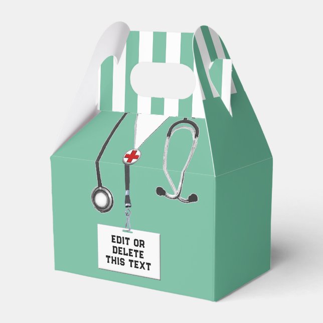 Doctor Medical School Graduation Favour Box (Front Side)