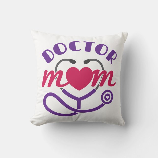 Doctor Mum Cushion (Front)