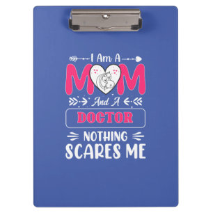 Doctor Mum, Funny Doctor Mum Clipboard