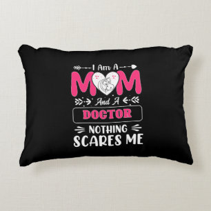 Doctor Mum, Funny Doctor Mum Decorative Cushion