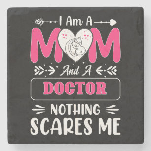 Doctor Mum, Funny Doctor Mum Stone Coaster